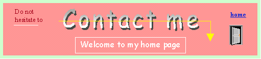 my contact address